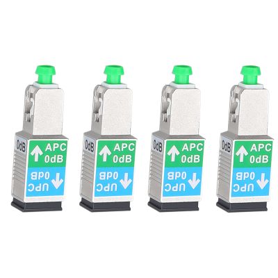 fyboptwu SC/APC Male to SC/UPC Female Singlemode Fiber Adapter4pc