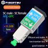fyboptwu SC/APC Male to SC/UPC Female Singlemode Fiber Adapter4pc view 2