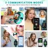 4G SmartWatch for Kids, 1.69'' Touch Screen Child's Mini Cell Phone Watch with GPS Tracker, SOS Calling, Face Unlock Wristwatch for Boys Girls, Birthday Xmas Gifts for Age 3-12 Years (Cyan-Blue) view 3