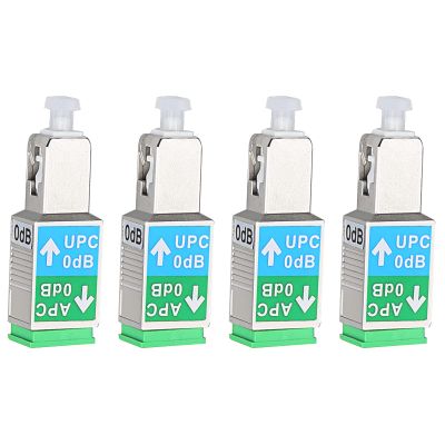 fyboptwu SC/UPC Male to SC/APC Female Singlemode Fiber Adapter4pc
