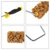 Hanroy Sponge Paint Roller Small 6" for Texture Painting Decorators Brush Tool, Fast and Easy Pattern Art Sponge Roller for Home Wall(M60) view 4