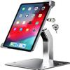 woleyi Anti Theft Tablet Kiosk Stand for 9"-14" Tablet, Security iPad Desk Floor Stand, Heavy Duty Tablets POS Display Mount with Lock and Key, Compatible iPad Pro 13/Air, Surface Pro/Go, Galaxy Tabs view 1