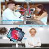 woleyi Anti Theft Tablet Kiosk Stand for 9"-14" Tablet, Security iPad Desk Floor Stand, Heavy Duty Tablets POS Display Mount with Lock and Key, Compatible iPad Pro 13/Air, Surface Pro/Go, Galaxy Tabs view 4