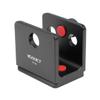 YUEOCT Tripod Mount Adapter for Leica 1200 1600 2000 2400 2700 2800 3500 Rangemaster CRF Laser Rangefinder Built-in Arca Swiss Quick Release Plate with 1/4" Screw Holes view 1