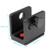 YUEOCT Tripod Mount Adapter for Leica 1200 1600 2000 2400 2700 2800 3500 Rangemaster CRF Laser Rangefinder Built-in Arca Swiss Quick Release Plate with 1/4" Screw Holes view 2