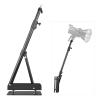 Andoer Wall Mount Triangular Arm Light Holder for Photography Strobe Light Monoluce Light Softbox Ring Reflector Aluminum Alloy 5kg Load Capacity view 1