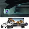 Fitcamx Front 4K+Rear 1080P Dash Cam Adapts for Ford F150 F250 2021-2025 Limited XLT XL Raptor Lariat Platinum King Ranch Tremor, OEM Look, Dual HD Video, WiFi&APP, Loop Recording, G-Sensor,128GB Card view 1