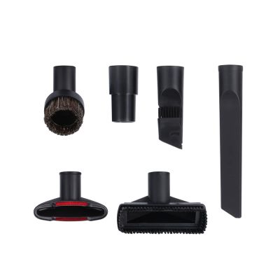 LANGshaw 6PC 31/32mm 35mm Brush Nozzle Home Dusting Crevice Stair Tool Kit Compatible for Karcher WD1 WD2 WD3 NT18/1,NT25 NT30/1 NT38 Vacuum Cleaner Leisurely