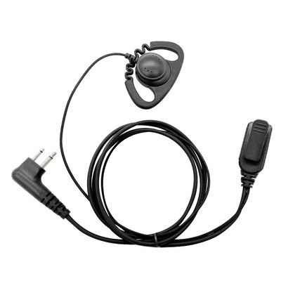 2 Pin Earpiece Headset for Motorola,D Shaped Walkie Talkie Headset Earpiece for Motorola CP010,CP140,GP68,EP450,DEP450,CT150,250,450,450LS Two Way Radios