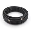RANGEFUL SMA Cable 15m 49.2ft Ultra Low Loss Coax Cable 8D-FB 11.1mm Extension Lead Black SMA Male to SMA Male Coaxial 50ohm view 2