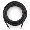 RANGEFUL SMA Cable 15m 49.2ft Ultra Low Loss Coax Cable 8D-FB 11.1mm Extension Lead Black SMA Male to SMA Male Coaxial 50ohm view 3