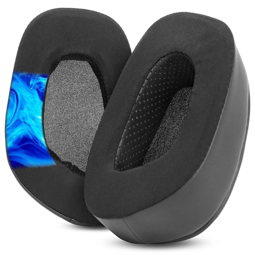 HTINDUSTRY Earpads Replacement Cushion Compatible with Corsair Void Pro RGB SE Wireless Gaming Headset Cool Gel Ear Pads with Cooling Gel Layer