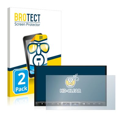 brotect 2-Pack Screen Protector Compatible with Alpine iLX-705D - HD-Clear Protection Film