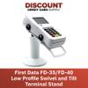 First Data FD35 & FD40 Swivel and Tilt Stand (White) view 2