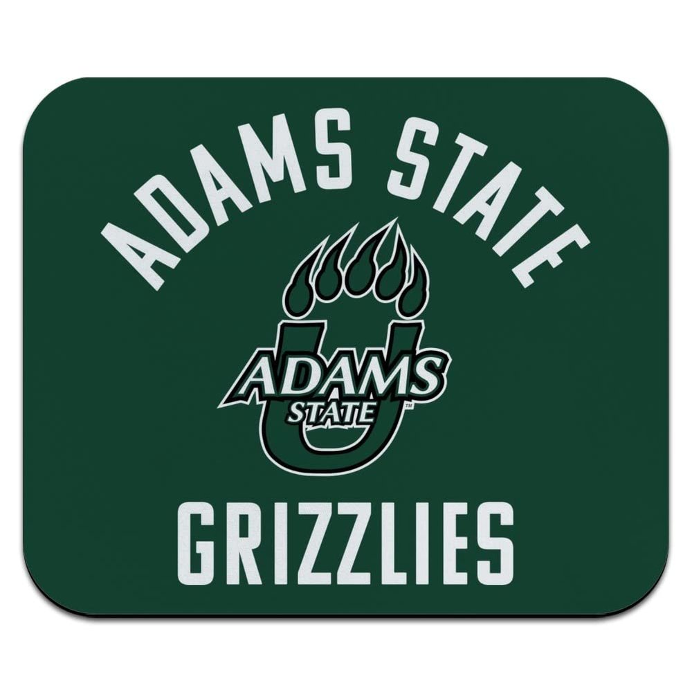 Adams State University Grizzlies Logo Low Profile Thin Mouse Pad Mousepad