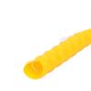 1Meter/pc ID 8-45mm Line Organizer Pipe Protection Flexible Spiral Wrap Winding Cable Wire Protector Cable Sleeve Cover Tube (Color : Yellow, Inside Diameter : ID 20 mm) view 1