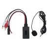 Aramox Car AUX in Adapter Cable with Microphone Handsfree Audio Music Cable Adapter for Pioneer for for with 2 Audio Port view 1