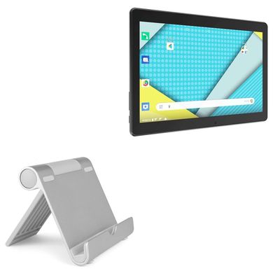 BoxWave Stand and Mount Compatible with Plum Optimax 13 - VersaView Aluminum Stand, Portable, Multi Angle Viewing Sturdy