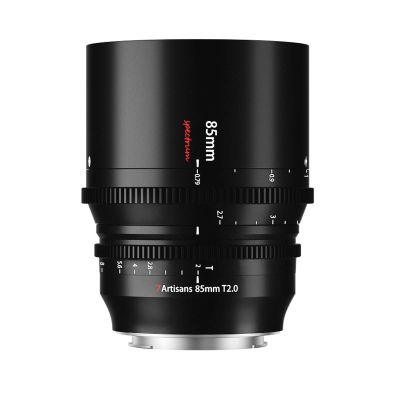 7artisans 85mm T2.0 Cine Lens for Sony E-Mount Camare,Full Frame Large Aperture Mirrorless Camera Lenses