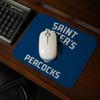Saint Peters University Peacocks Logo Low Profile Thin Mouse Pad Mousepad view 2