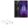 BoxWave Stand and Mount Compatible with ZTE Nubia Red Magic 7 - Pocket Aluminum Stand 3-in-1, Portable Multi Angle Viewing Riser - Metallic Silver view 1