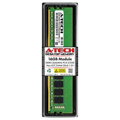 A-Tech 16GB RAM for Acer Aspire TC-390 | DDR4 2666MHz PC4-21300 DIMM 288-Pin Non-ECC UDIMM Memory Upgrade