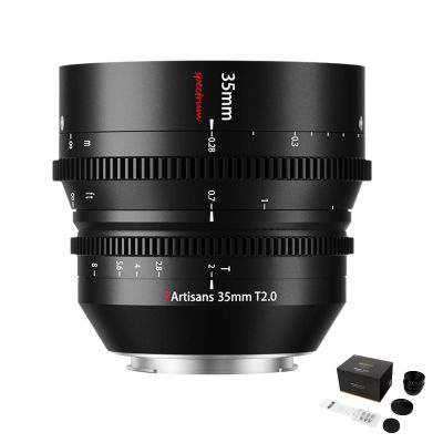 7artisans 35mm T2.0 Cine Lens for Z Mount,Full Frame Large Aperture for Z5 Z6 Z7 Z9 Z50 Z6II ZFC Mirrorless Camera Lenses