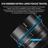 7artisans 35mm T2.0 Cine Lens for Z Mount,Full Frame Large Aperture for Z5 Z6 Z7 Z9 Z50 Z6II ZFC Mirrorless Camera Lenses view 4
