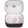 FBLFOBELI Hard Storage Carrying Case Compatible with Walker's Razor Slim/Howard Leight Honeywell Impact Sport//PROHEAR 066 030 Ear Protection Electronic Shooting Muffs Earmuff (Case Only) (Black) view 3