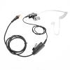 1 Pin Walkie Talkie Air Tube Earpiece with PTT Mic for Motorola Radios CLP1010 CLP1040 CLP1060,Acoustic Tube Radio Earpiece/Headset with PTT and Mic Surveillance Kit view 1