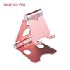 Zhubobo Universal Folding Aluminum Alloy Mount Holder Stand for iPad Cell Phone Tablet (Pink,Small Size 9cm) view 2