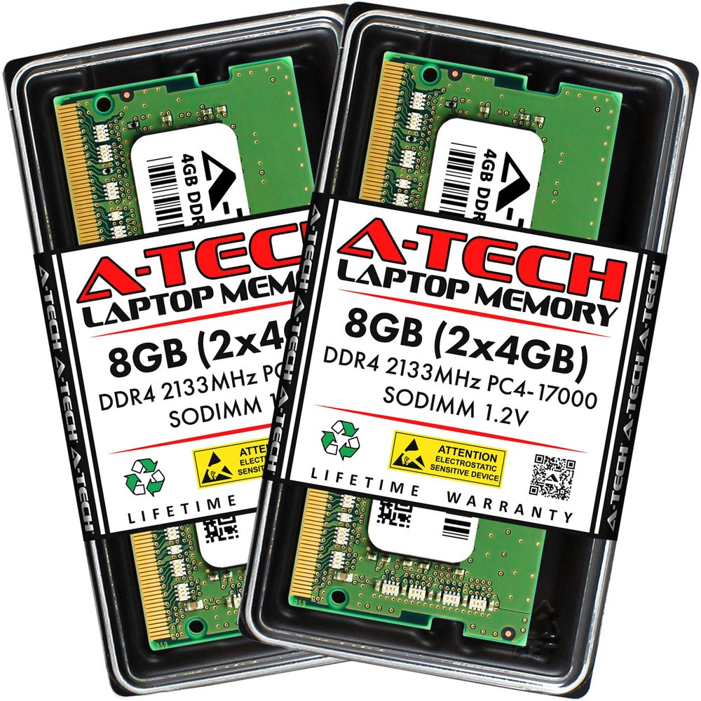 A-Tech 8GB Kit (2x4GB) RAM for Acer TravelMate P2 P249-MG | DDR4 2133MHz PC4-17000 SODIMM 260-Pin Memory Upgrade