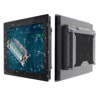 13.3 Inch Industrial Panel PC Smart Capacitive Touch Screen Win10 (8GB RAM+512GB SSD, Core i3-3217U)