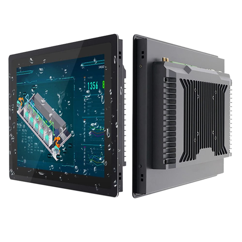 13.3 Inch Industrial Panel PC Smart Capacitive Touch Screen Win10 (8GB RAM+512GB SSD, Core i3-3217U)
