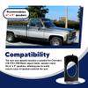 VONLX Speaker Bracket Behind The Seat, Behind Seat Speaker Brackets 6x9 Fit for Chevy 1973-1987 GMC C10 Squarebody 6x9 Speakers Black view 4