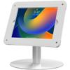 VESA Kiosk POS Stand | CTA Rotating VESA POS Kiosk Mount | Acrylic Security VESA Enclosure | iPad 10.2-inch (7th/8th/9th) Gen | Air 3 | Pro 10.5 inch | - White - (PAD-HSKSWAE) view 1