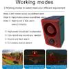 keeda Solar Motion Sensor Alarm 129dB Recording Shed Alarm with Remote Control Waterproof Sound & Strobe Light Siren Alarm Infrared Motion Detectors for Garage, Farm, Garden (1 Pcs) view 4