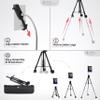 Tablet Mobile Tripod Stand  CTA Mobile Tripod Floor Stand for iPad 10th Gen 10.9-inch & 7-13-inch Tablets - Black (PAD-TRP) view 3