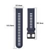 Ankersaila Soft Silicone Band Compatible with Garmin Forerunner 955/Forerunner 945/Forerunner 935/Instanct 2/Instanct/Descent G1/Fenix 6/Fenix 6 Pro/Fenix 5/Fenix 5 Plus (Navy) view 4