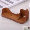 HONGYAN Camera case 1/4 inch Thread PU Leather Camera Half Case Base for Sony ILCE-A9 / A9 / A7RIII Camera Accessories view 3