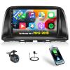 2G+64G Android 13 Car Stereo for Mazda CX-5 2012-2015 with Wireless Apple Carplay Android Auto,9" Touchscreen Car Radio with GPS Navigation,WiFi,Bluetooth,FM/RDS Radio,SWC,HiFi+AHD Backup Camera view 1