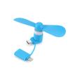 DNTESR Mini Cell Phone Fan 2-in-1 Fan Compatible for iPhone, iPad, Android Smartphone,Tablet - Colorful and Powerful- Cell Phone Summer Accessories (6-Pack) view 2