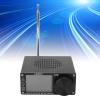Okuyonic Full Band Radio Receiver, Lithium Battery Si4732 HAM Band Channel Aluminum Alloy 2.4in Color Touch Screen Portable Radio Receiver for Industry view 2