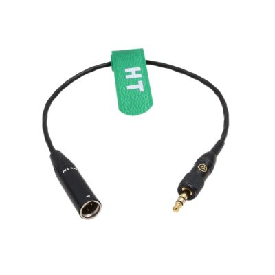HangTon Audio Cable for Sennheiser EK 500 G4 Wireless Mic Receiver to Canon C70 Camera BMPCC 4K 6K Pro Video Assist Monitor, TA3 to Locking 3.5mm TRS