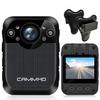 CAMMHD D1-32GB Body Camera and Magnet Mount, 1296p Police Body Camera with Audio and Video Recording 8Hours,Night Vision,3000mAh Battary,2 Inch Display,Waterproof Body Camera for Law Enforcement