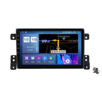9 Inch 4/8-Core Android 11 Car Stereo GPS Head Unit Replacement for 2013 2014 2015 2016 2017 2018 2019 Ford Mondeo with GPS Navigation Carplay Android Auto Bluetooth Multimedia Player