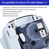 USUPERINK Compatible for Dymo D1 Label Tape 45013 45013S 45113 S0720530 Refill Black on White 1/2'' x 23' Labeling Tape for LabelManager PnP 160 210D 260P 280 360D 420P 450D ColorPop Label Maker view 3