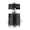 Andoer 2-in-1 1/4 Screw Cold Shoe Mount Ball Head Dual Use Mini Ball Head 360 Rotatable Aluminum Alloy Ball Head for Camera Phone Holder Tripod view 4