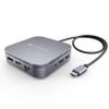 HyperDrive USB-C & Thunderbolt 4 Dual Monitor Dock - 4K60Hz HDMI Thunderbolt Docking Station -7-in-1 Dock - Slim, Portable, Powerful view 1