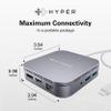 HyperDrive USB-C & Thunderbolt 4 Dual Monitor Dock - 4K60Hz HDMI Thunderbolt Docking Station -7-in-1 Dock - Slim, Portable, Powerful view 4
